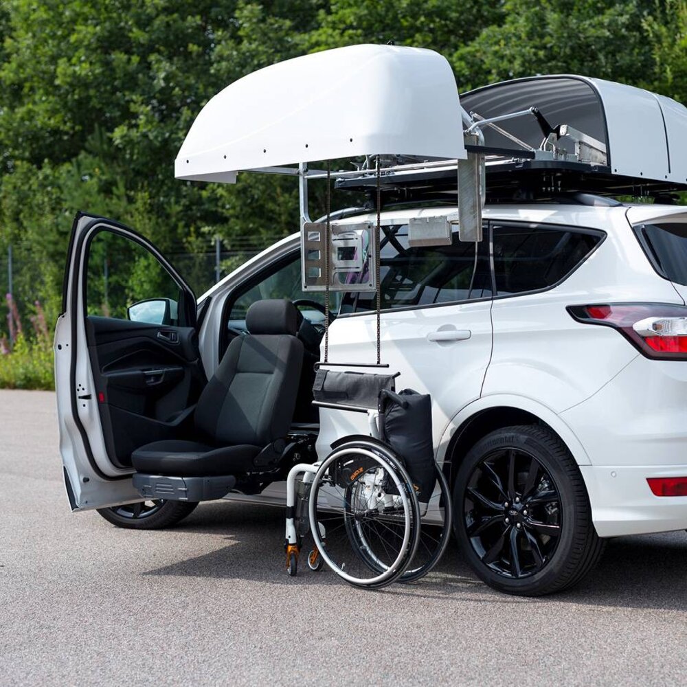 BraunAbility Chair Topper Wheelchair Roof Top Box mobility product 12